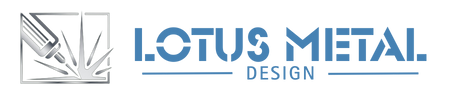 Logo Lotus Metal Design 450x90